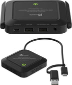 j5create Wireless Extender for USB Webcam, Microphones, or Speakers, Ideal for Streaming & Conferencing, No USB Mouse/Keyboard Compatibility (JVW120)