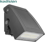 kadision 30W LED Wall Pack Light with Dusk-to-Dawn Photocell, 0-90° Adjustable Full Cutoff Outdoor Wall Light for House Yard Garage, 3900lm 5000K Daylight 100-277V ETL Listed