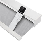 Zshine Motorized Blackout Window Blinds Customize Width (23-95 Inches) Remote Control Wireless and Rechargeable Roller Shades Blinds for Windows, Home, Office, Hotel, Club, Restaurant(82006E)