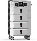 IEE 10.24kWh Portable Power Station SP5000, 120/240V Solar Generator 5000W(9000W Surge) AC Output, LFP Battery Generator for Home Use, Camping, Emergencies, Power Outages, RVs