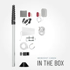 weBoost Cabin – Cell Phone Signal Booster | Boosts 4G LTE & 5G | Supports All U.S. Carriers – Verizon, AT&T, T-Mobile & More | Made in The U.S. | FCC Approved