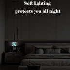 FSHVQKD Green Ginkgo Leaves Night Light,Plug Into Wall Decor for Stairway,Hallway,Kitchen,Dusk to Dawn Sensor Nightlights for Boys/Girls/Women/Men Room Gifts