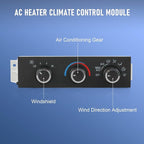 DICMIC Front A/C Heater Climate Control Module Compatible with 1996-2014 Chevrolet Express 1500 GMC Savana 1500 1996-2020 Chevrolet Express 2500 3500 GMC Savana 2500 3500 Replace# 599-217, 15073274