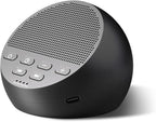 Portable Rechargeable Sound Machine White Noise Machine with 30 Soothing Sounds for Baby Kids Adults 32-Level Vol 4 Timer Brown Noise Sleep Sound Machine for Travel Office Privacy Home