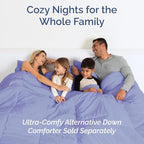 Full XL Bed Sheet Set - 4 Piece Extra Long Extended Full XL Sheets - Soft, Breathable & Cooling - Fits 8" to 16" Mattress w/ Deep Pockets - 54" x 80" - Easy-Fit, Wrinkle & Fade Resistant - Lavender