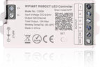 TUNICHX RGBCCT SMD FCOB 6 PIN LED Strip 2.4 GHz WiFi Group Controller Alexa Google Home Control Match with WR01RF LM091 B4 B8 FUT088 Mi-Boxer/Mi-Light RGBCCT Remote