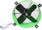 Maxx Air Professional Grade Gable Mount | Power Attic Ventilator, 2.6-Amp 60-Hz Motor and 14-Inch Blade | Quiet Home Attic Fan 1650 CFM | 2500 SQ. FT. (Green)