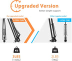 Overhead Tripod for DSLR Cameras, Heavy Duty Camera Desk Mount Stand with Flexible Articulating Boom Arm, Cam Holder Table Clamp for Canon Nikon Sony Fuji SLR Mirrorless Video Recording