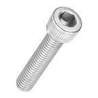 Kozelo 25pcs Socket Head Cap Screws - [M6-1 x 30mm] 304 Stainless Steel Allen Socket Drive for Electrical Motor 3D Printing Fan Engine Replacement Use, Silver