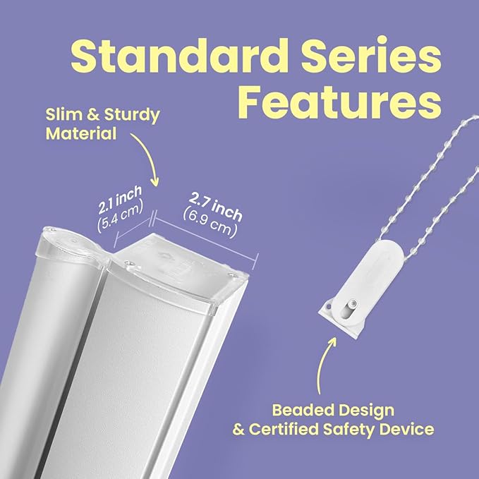 FOIRESOFT Standard Custom Blackout Zebra Roller Blinds [Bonita, Dark Grey, W 10-109 x H 10-105 inch] Dual Layer Privacy Shade, Room Darkening, Select 1x1 for Custom