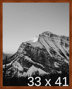 Frame It Easy 33 x 41 Russet Wood Frame (Derby)