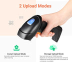 Tera Wireless 1D 2D QR Barcode Scanner with USB Charging Base Handheld Bar Code Reader Scanner Automatic Sensing Fast Precise Scanner HW0005
