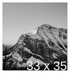 Frame It Easy 33 x 35 White Wood Frame (Derby)