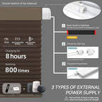 SmartWings Motorized Cellular Shades, Honeycomb Blinds Compatible with Zigbee/Alexa/Z-Wave/Homekit, Wireless Remote Control for Smart Home and Office in Customized Size,70% Blackout Coffee Brown