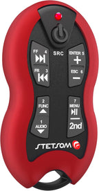 Stetsom SX2 - Universal Remote Control, Infrared, Long Range (1640 ft), 16 Functions, Learning Mode, Compatible with Car Audio Head Units, Home Devices and Video Equipment