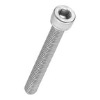 Kozelo 6pcs Socket Head Cap Screws - [M8-1.25 x 60mm] 304 Stainless Steel Allen Socket Drive for Electrical Motor 3D Printing Fan Engine Replacement Use, Silver