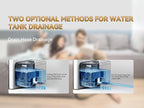 PTHRAOUTA Home Dehumidifier with Drain Hose, (950 sq.ft) 95oz Quiet dehumidifier for Bedroom Bathroom, with Air Reusable Filter Indoor deshumidificador for Basement RV Closet