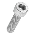 Kozelo 10pcs Socket Head Cap Screws - [M8-1.25 x 28mm] 304 Stainless Steel Allen Socket Drive for Electrical Motor 3D Printing Fan Engine Replacement Use, Silver