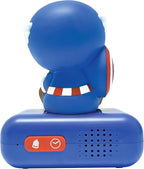 LEXiBOOK, Marvel Avengers, Avengers Nightlight Alarm Clock, Sounds and Melodies, Backlit LCD Screen, Luminous, Snooze, RL800AV1