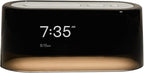 Loftie Alarm Clock with Sound Machine – Smart Alarm Clock with Light, White Noise, Bluetooth Speaker, Night Light Sound Machine, 100+ Sounds, Blackout Mode, No WiFi Mode, Optional Subscription - White
