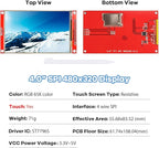 Hosyond 4.0 Inches 480x320 TFT Touch Screen LCD Display Module SPI ST7796S Driver for Arduino R3/Mega2560
