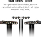 Polk Signature Elite ES35 Slim Center Channel Speaker - Hi-Res Audio Certified, Dolby Atmos & DTS:X Compatible, 1" Tweeter & (6) 3" Woofers, Dual Power Port for Effortless Bass, Elegant White-Washed
