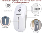 Sensky [2 Pack Plug in Night Light with Auto Dusk to Dawn Sensor, Brightness Adjustable, Dimmable Night Light for Bathroom, Kitchen, Hallway, Stairs, Garages (with Front Light and Back Light)