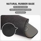 Cat (2) Square Mouse pad, Texture, Waterproof, Anti Slip Rubber Base, Computer Mouse pad, Laptop Mouse pad