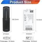 2.4GHz RF CCT LED Strip Controller Remote Kit, Wireless Remote & Tuya Controller Dimmer with Group Control Adjust Brightness/Color Touch Slide for PWM 6Pin COB LED Strip Light DC5V DC12V DC24V