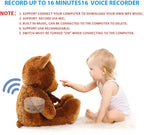 JRGKJCP 16 Minutes Voice Recorder, Record Custom Message for Crafts, Stuffed Bear, Baby Doll, and Pillow