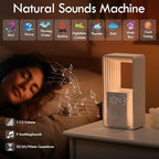 WILIT Digital Alarm Clock Sunrise, White Noise Sound Machine with Nightlight, 9 Sleep Aid Sounds Wake up Light for Heavy Sleepers, Dimmable Display, Snooze, USB Charging Port,Gifts for Women,Men,Teens