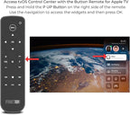 Function101 Pack of 5 Bluetooth Button Remotes for Apple TV/Apple TV 4K - Replacement Apple TV Remote (IR - BLE) No Voice Support
