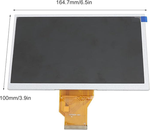 7 Inch LCD Display Module, 800x480 High Resolution Screen Display Module with 50 Pin RGB Interface for Home Appliance, Widely Used in Industrial Control Systems