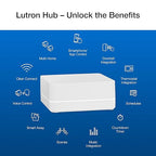 Lutron Diva Smart Dimmer Light Switch 3-Way Kit for Caseta Smart Lighting, w/Plate, Pico Remote, Wallmount Bracket, and Label Stickers, No Neutral Required, DVRF-PKG1D-WH
