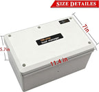RJSJRAD 100 Amp Load Manager Compatible with Generac 7006, 100 Amp Smart Management Module with 8-Zone Control, Overload Protection and Lock Feature