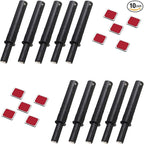 10 Pcs Magnetic Push Latches for Cabinet Push to Open Door Latch Soft Quiet Close Closers Push to Open Cabinet Door Latch for Closure Cabinet Drawer Wardrobe Kitchen Door (Trumpet)