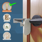CGPLUS Security Door Stopper SEDOLI for Safe Stay, Home, Travel (Mute)