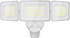 Onforu 100W LED Security Lights Motion Sensor Light Outdoor, 9000LM Ultra Bright, 6000K, IP65 Waterproof Flood Light Motion Detector with 3 Head, Exterior Floodlight Wall Light for Entryway, Garage