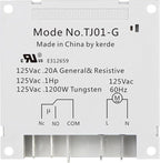KERDE TJ01-G 24-Hour Merchnicl Timer 120V,DIY 15 Minutes on/Off Switch