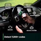 FIXD Bluetooth OBD2 Scanner for Car - Car Code Readers & Scan Tools for iPhone/Android - Wireless OBD2 Auto Diagnostic Tool - Check Engine & Fix All Vehicles 1996+ (1 Pack w/Free FIXD Premium Trial)