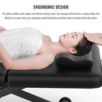 pouseayar Heavy Duty Electric Massage Table, 32" x 75" Black, Electric Lift & Backrest, 2 Motor Adjustable, Supports Up to 1000 lbs