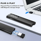 Norwii Wireless Presenter Remote for PowerPoint, Presentation Remote Control Clicker with Complete Air Mouse Function, Handheld Mouse Clicker for Mac, Computer, Laptop, Google Slides, N99