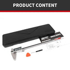 Unipec 12 Inch Digital Caliper, 150mm Calipers Measuring Tool with Stainless Steel, IP54 Splash Proof Protection Design