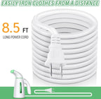 OGHom Steamer for Clothes,Portable Handheld Travel Steamer,300ml Large Capacity,700W,30 Second Fast Heat Up Garment Steamer (Light Green)