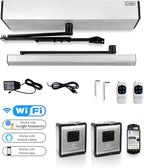Olideauto Olide-120B Sensor Open Automatic Touchless Swing Door with 2pcs Olide-512 Touchless Wireless Wave to Open Switch