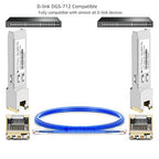 OPSTRAN 1000BASE-T SFP RJ45 Copper Transceiver Module Compatible with D-Link DGS-712 100m Cat 5e/6/6a 4 Pack