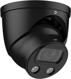 EmpireTech Surveillance & Security Cameras 4K Full-Color Ultra Low Light 8MP 1/1.2" CMOS Smart AI Turret IP Camera 1/1.2" CMOS,Built-in Mic,Motion Detection,PoE and ePoE,IPC-Color4K-T 2.8mm-Black