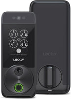 Lockly Visage Zeno Series Smart Lock, Facial Recognition & Fingerprint Keyless Entry Door Lock, Built-in Wi-Fi Deadbolt with Apple Home Key, PIN Genie Keypad, App Remote Control, Easy Installation