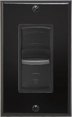 OSD Audio 300W in Wall Volume Control Impedance Matching for Home Speakers, Slider Black VMS300