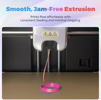 FLASHFORGE Silk Dual Color Filament, Pink and Yellow 2 in 1 Coextrusion Silk PLA Filament 1.75mm, 3D Printer Filament Color Change 1kg(2.2lbs) Spool, Dimensional Accuracy +/- 0.02mm